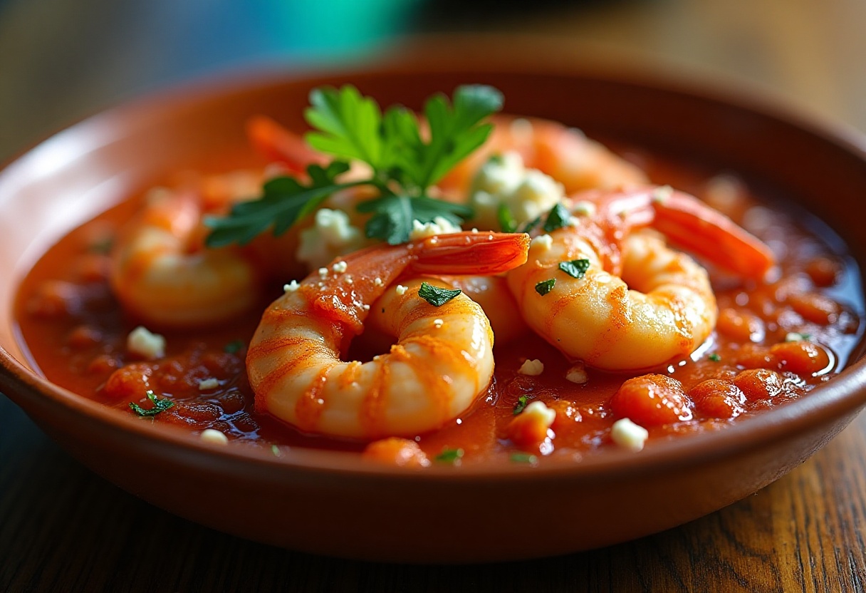 Γαρίδες Σκορδάτες